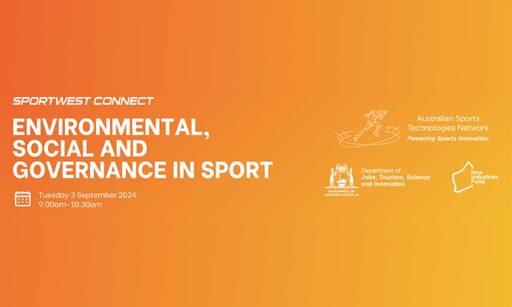 SportWest Connect – Environmental, Social and Governance (ESG) in Sport