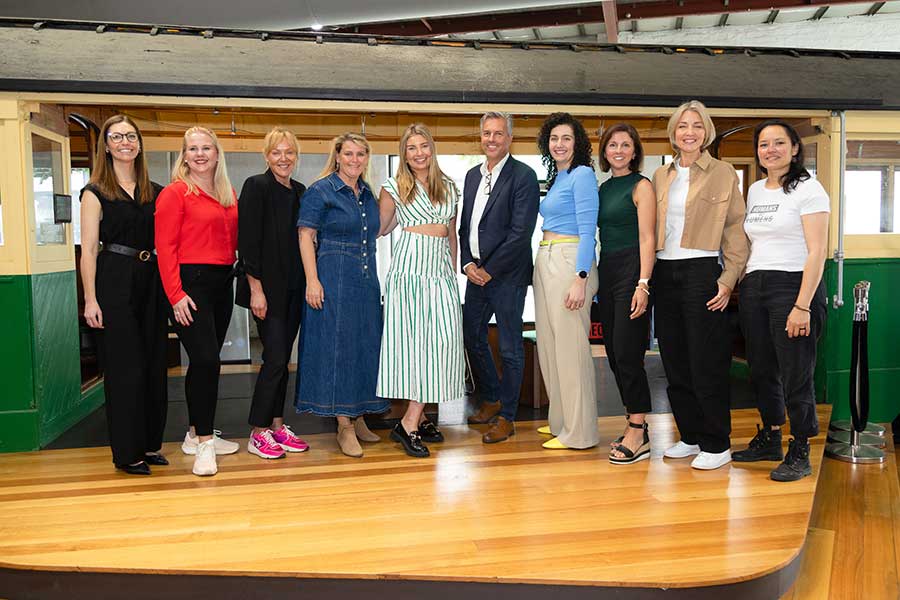 ASTN Women-led Design Masterclass (from left to right): Amy Crosland, Saara Jamieson, Suzie Betts, Kirsty Richardson, Victoria Zorin, Martin Schlegel, Maria Baker, Natalie Moore, Michelle Walshe, Marie Penny